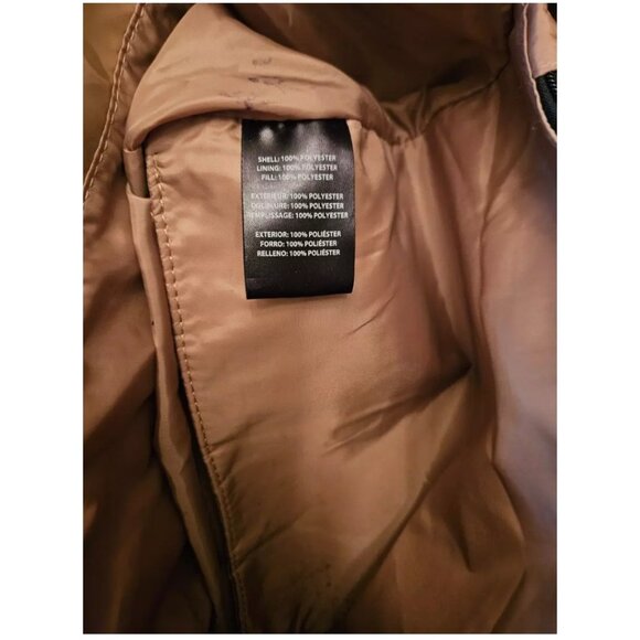 Think Royln Evelyn Puffer Crossbody/Tote Bag 12"x12" Nude - Picture 6 of 9